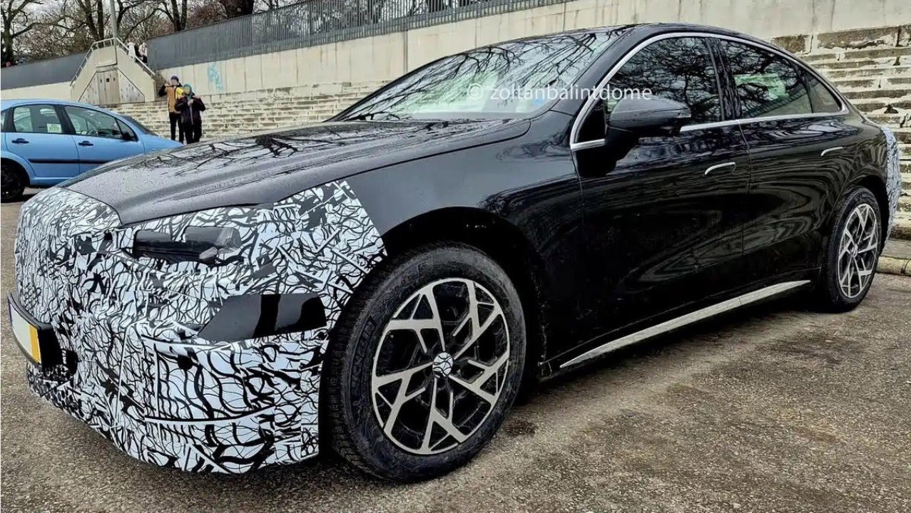 纯电奔驰C级谍照、渲染图曝光！续航800km，银色最耐看？