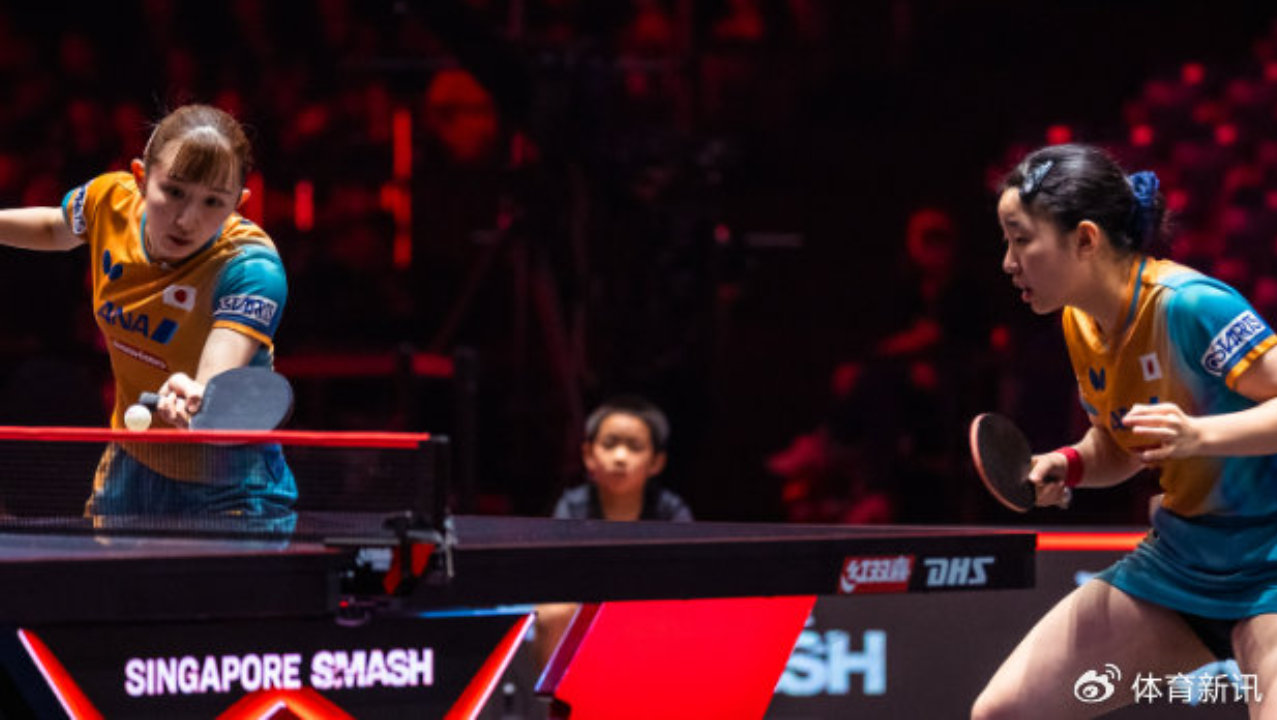 张本美和/早田希娜3-0黎嬣萱/黎明映，晋级下一轮