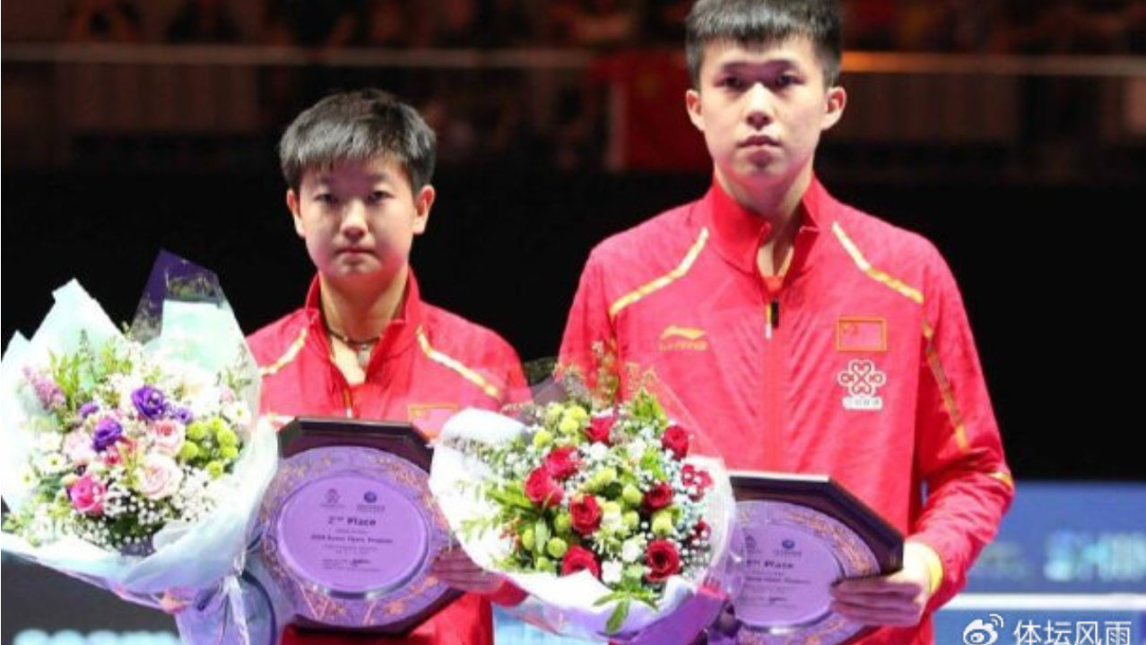 孙颖莎王楚钦谈8年成长：从青涩搭档到奥运冠军的同频蜕变