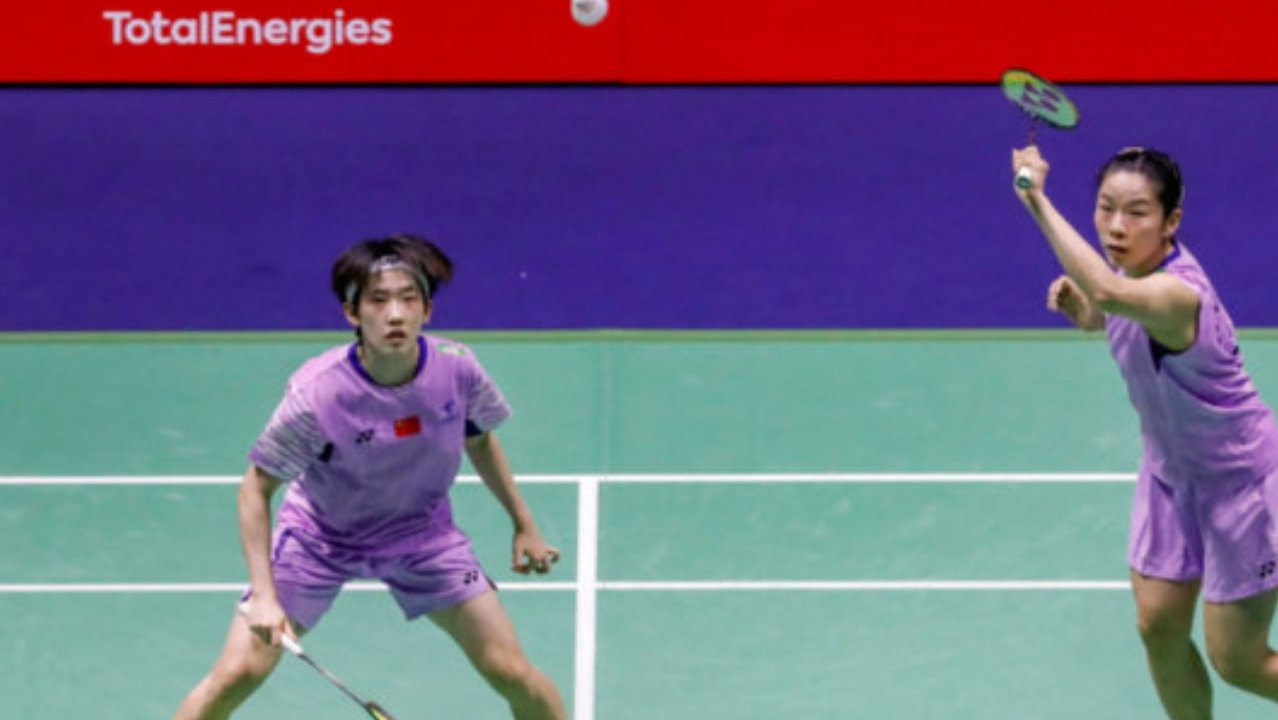 亚洲羽毛球团体锦标赛，贾一凡/张殊贤2-0王馨渝/陈韦妏