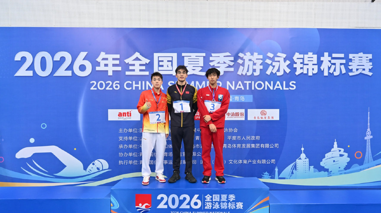 夺冠+全国历史第二！中国游泳又一23岁1米93新星崛起：紧追覃海洋
