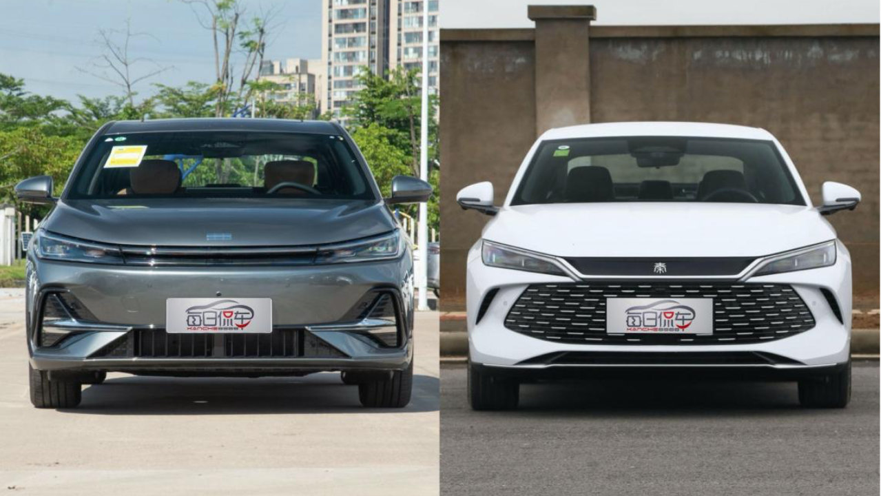 过年回家开10万级插混轿车 银河A7与秦L DM-i谁性价比高？