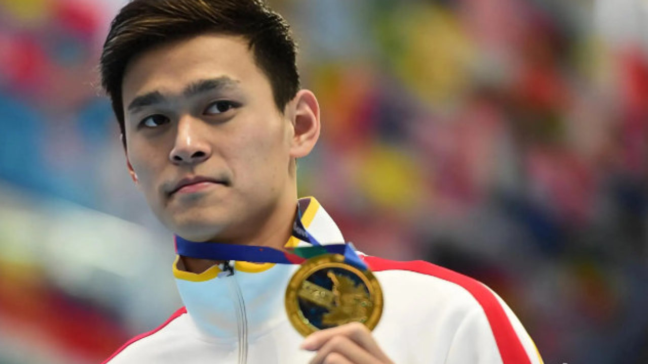 孙杨采访称，能继续游泳就很知足