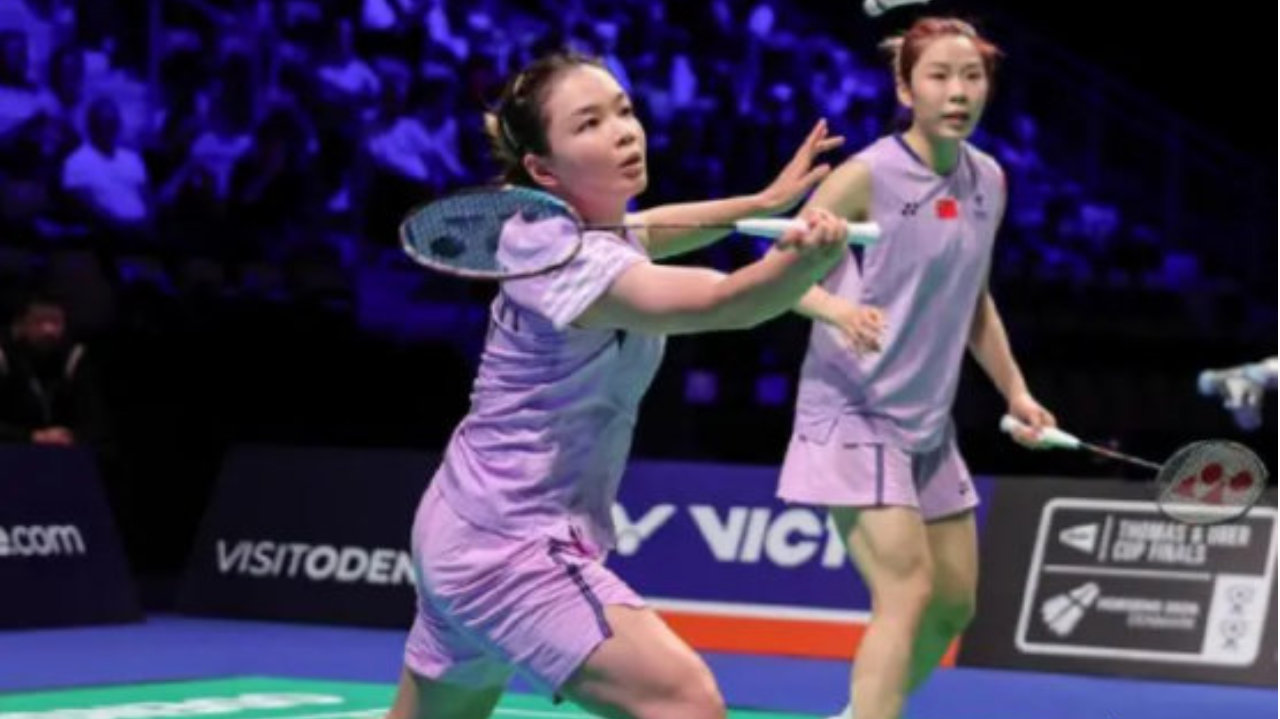 韩国羽毛球公开赛，陈清晨/贾一凡2-1许尹鏸/林芝昀，晋级八强