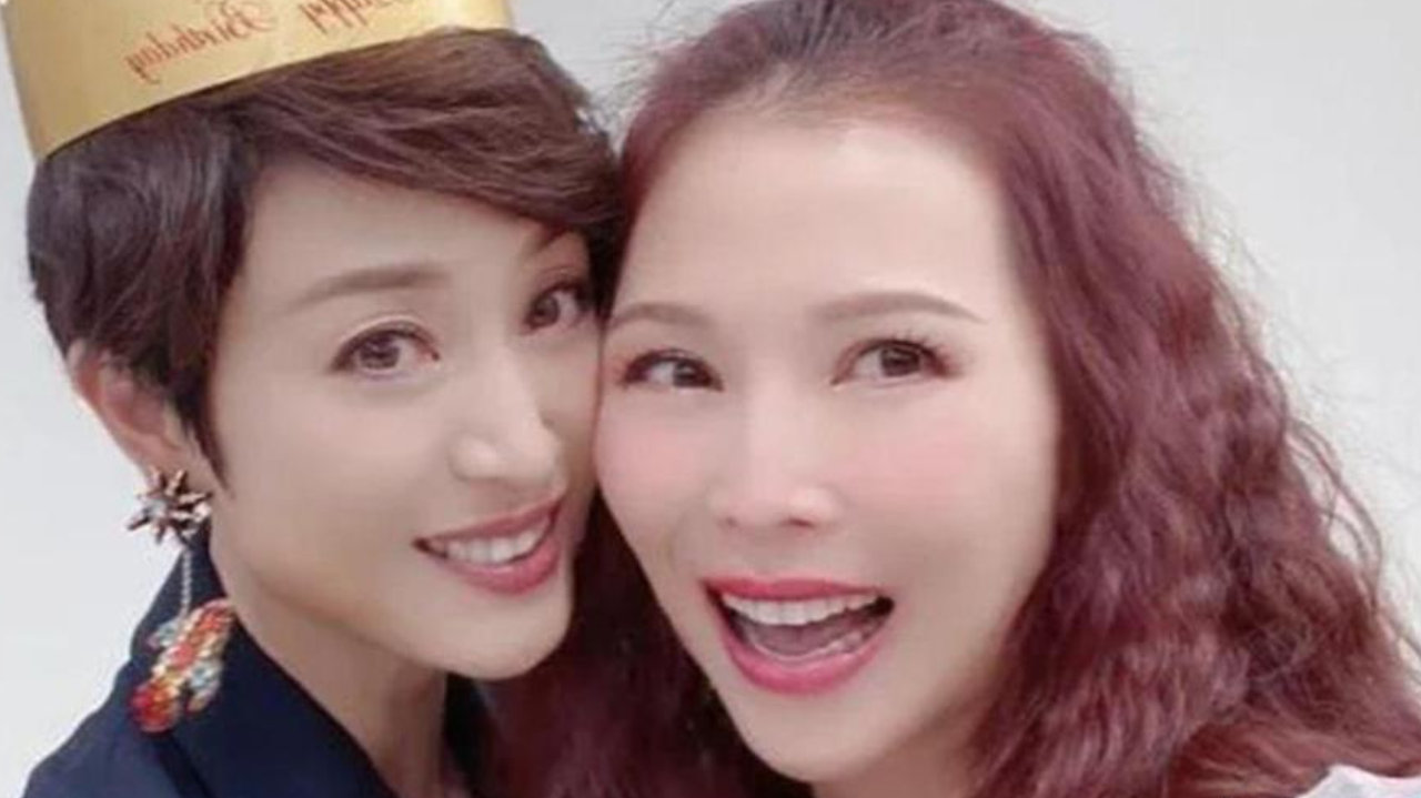 香港偶遇陈法蓉蔡少芬