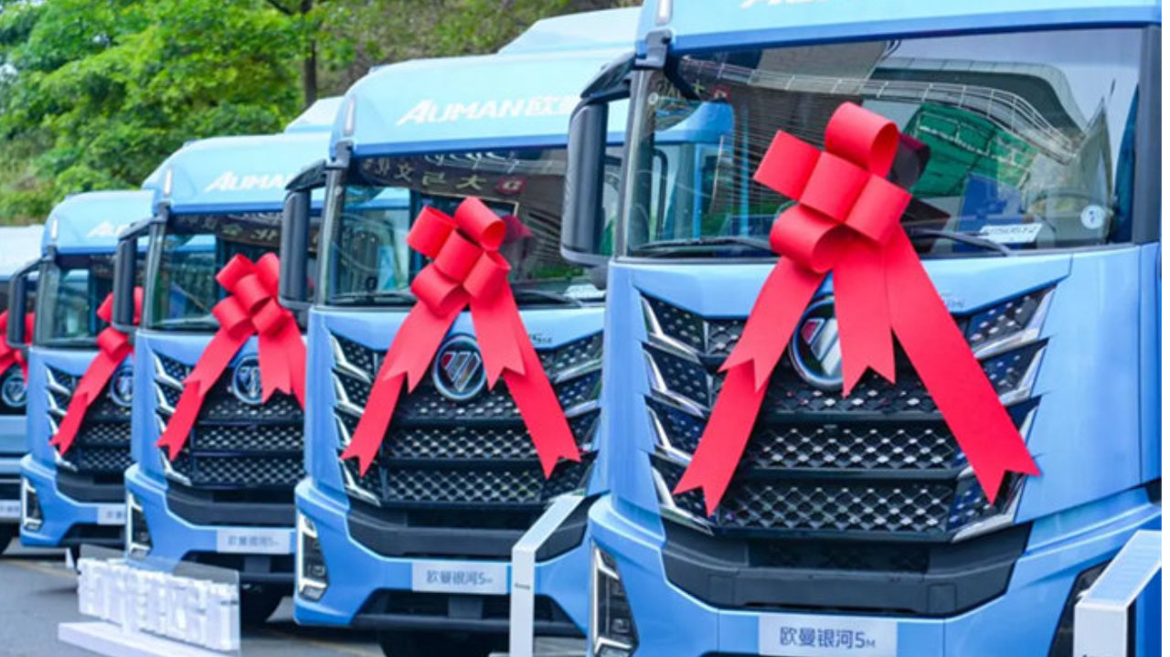 前2月福田欧曼销1.5万辆增40% 燃气/载货/新能源多点开花！