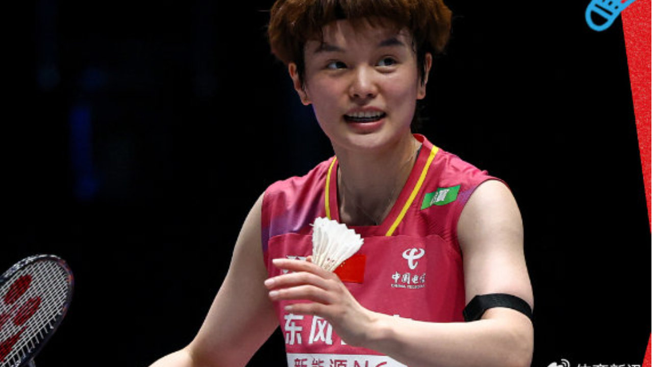 王祉怡2-1宫崎友花，晋级女单四强