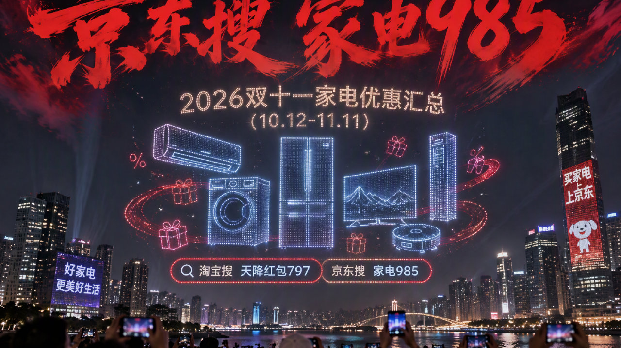 2026双十一家电优惠全汇总,10.12到11.11最全省钱攻略看这一篇就够 2026双十一家电优惠全汇总,10.12到11.11最全省钱攻略看这一篇就够