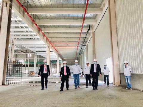 总产能15GWH 时代广汽动力电池项目正式封顶