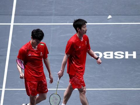 羽毛球——全英公开赛：何济霆/任翔宇无缘男双决赛