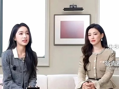 翁青雅采访朱珠翻车事件