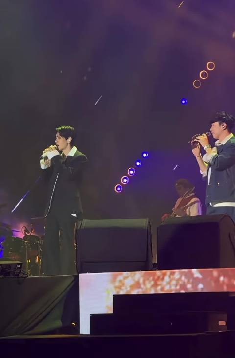 边伯贤×林俊杰台北音乐节《交换余生》