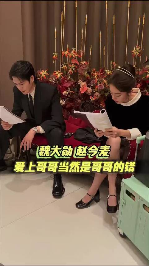 我仅用0秒就接受了这对cp