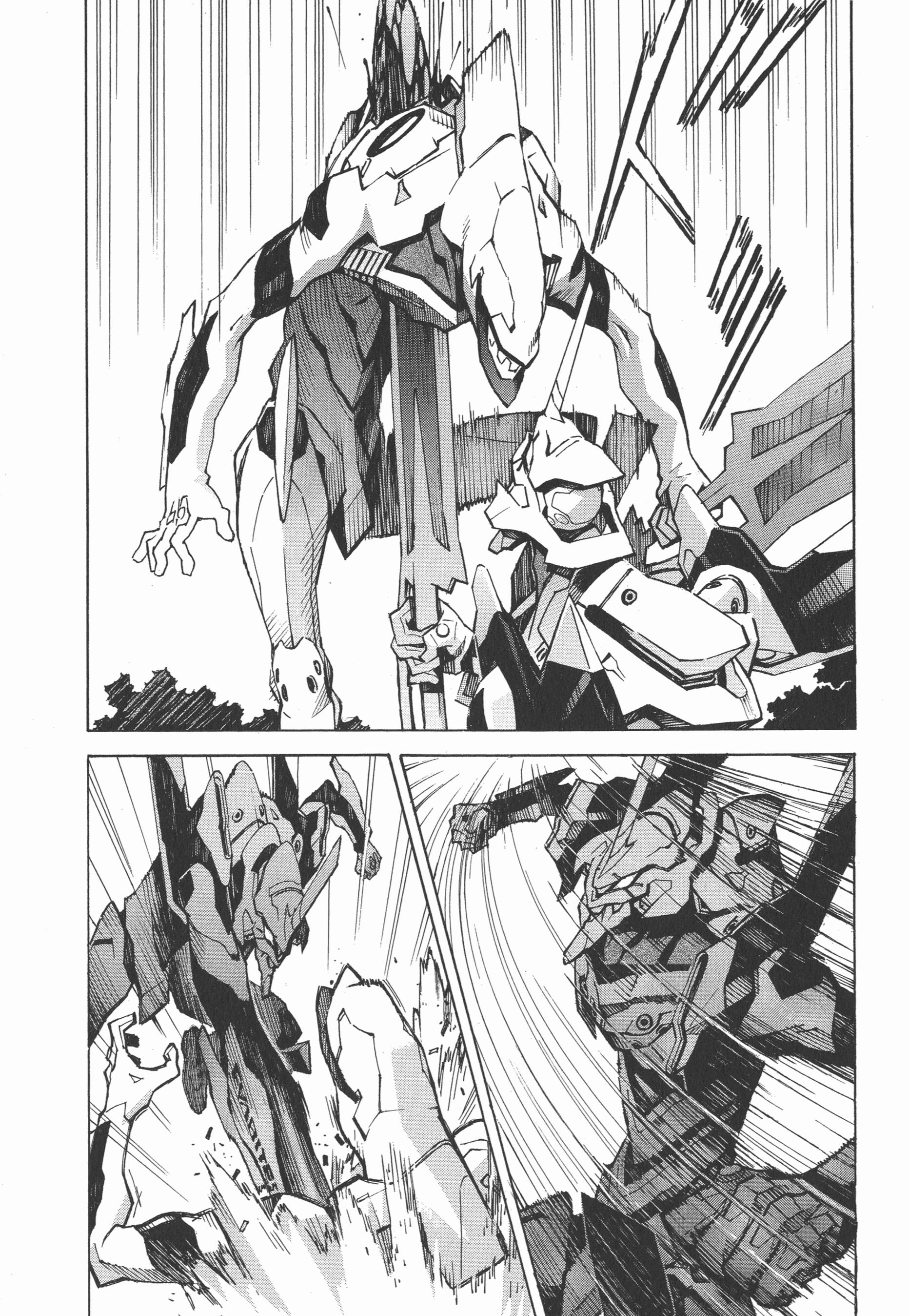 『贞本义行』作画漫画《新世纪福音战士》第84话 calling
