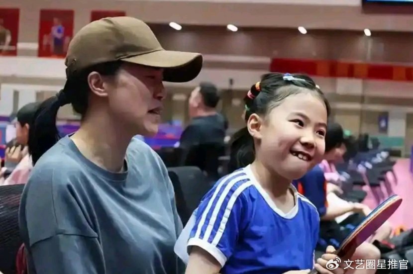 王楠9岁女儿首夺全国冠军！球风飘逸+打法老练，郭斌：不走后门