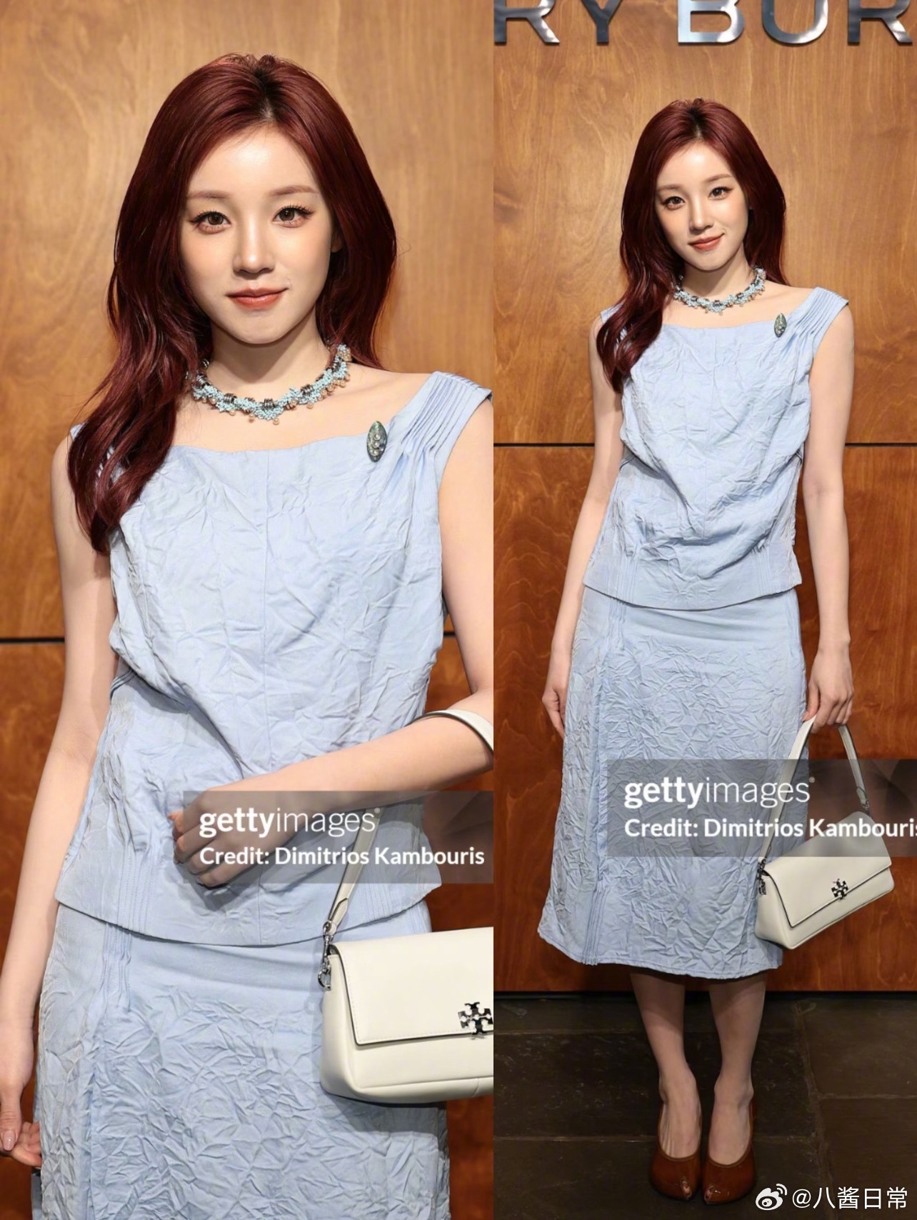 宋雨琦、田小娟、程潇纽约时装周看秀生图