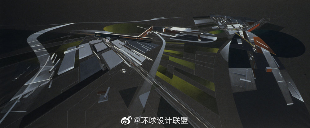 扎哈哈迪德极具创造的绘画表达