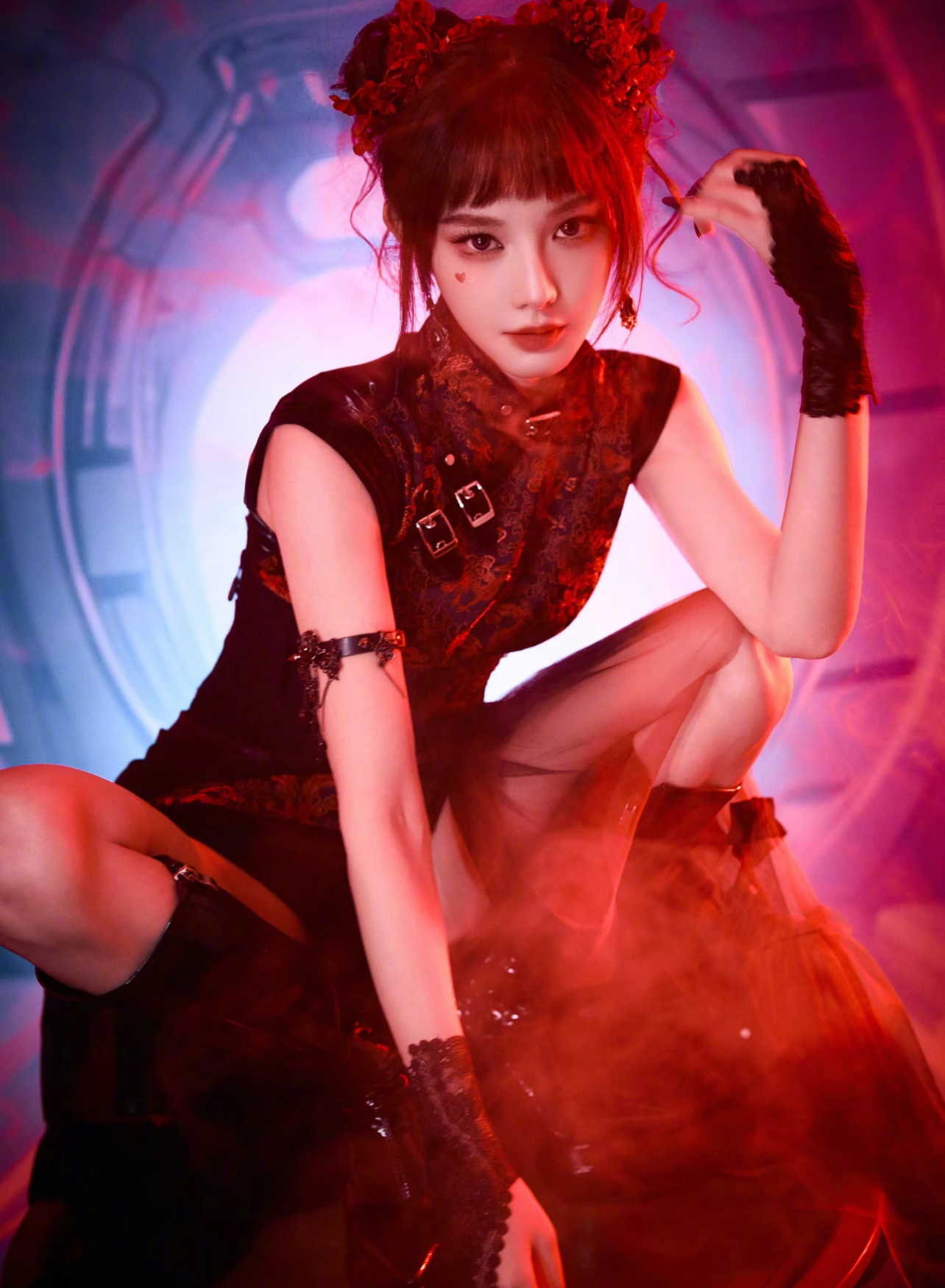 彭小苒：功夫福娃妆 这个妆容有点东西