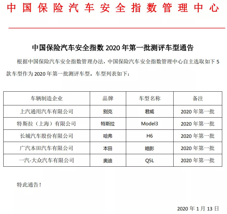 美系车就一定安全？别克君威中保研碰撞成绩公布！