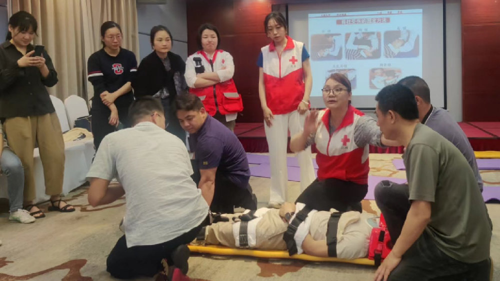 赣州市红十字会举办2023年应急救护师资初训班