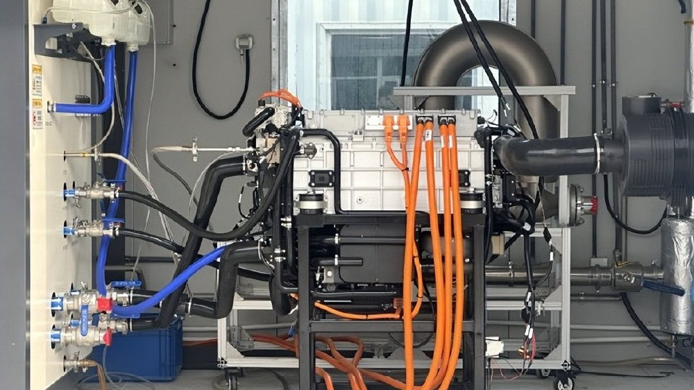 点火成功！航天三菱155kW氢燃料电池发动机实现平稳运行