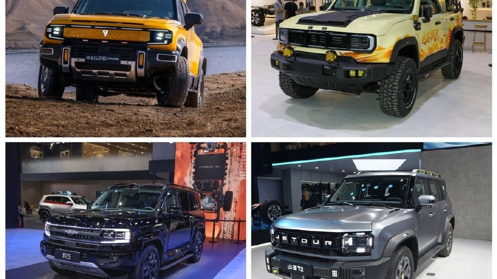 热门方盒子硬核测评，G318/山海T2/BJ40/豹5，谁更全能？