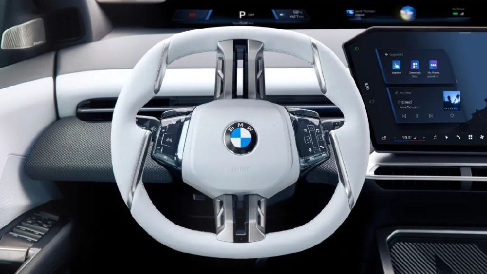 从未有过！新世代宝马iX3可选4款方向盘，你最喜欢谁？