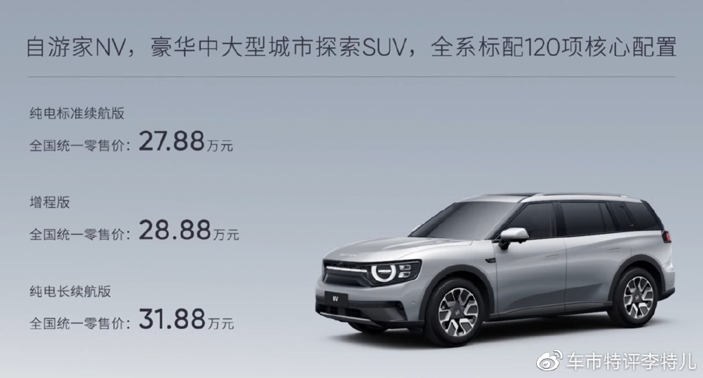小牛也造车了,自游家NV上市27.88万起售,李想:还不如理想L6休闲区蓝鸢梦想 - Www.slyday.coM 小牛也造车了,自游家NV上市27.88万起售,李想:还不如理想L6休闲区蓝鸢梦想 - Www.slyday.coM