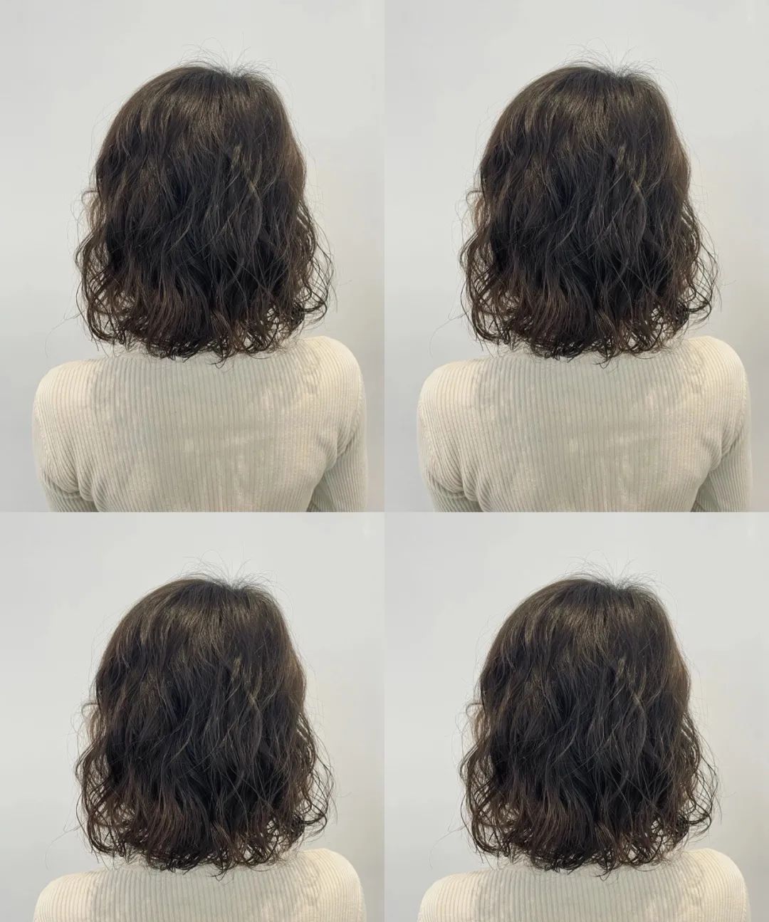 短发女生一定要尝试的烫发类型很适合发量少,头顶扁塌服帖的女生
