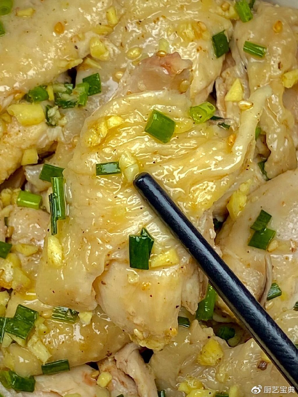 广东人都爱吃的姜葱鸡做法，肉鲜味美，豉香味浓，天天吃不腻_哔哩哔哩 (゜-゜)つロ 干杯~-bilibili