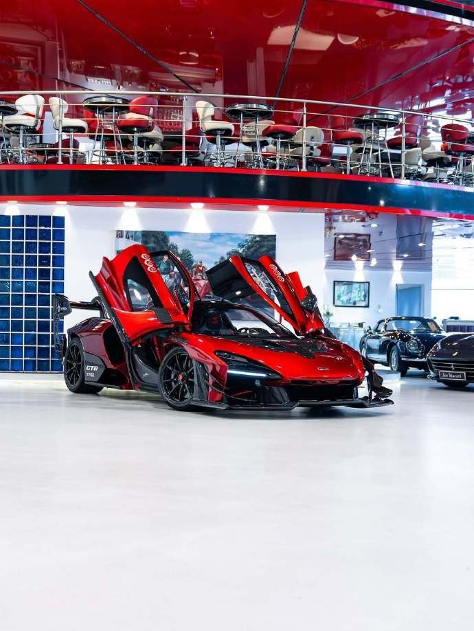 迈凯伦Senna GTR，配色很漂亮！