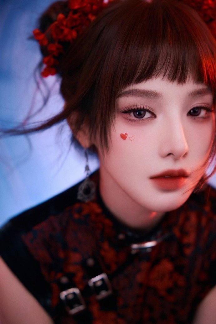 彭小苒功夫福娃妆俏皮灵动迎新年