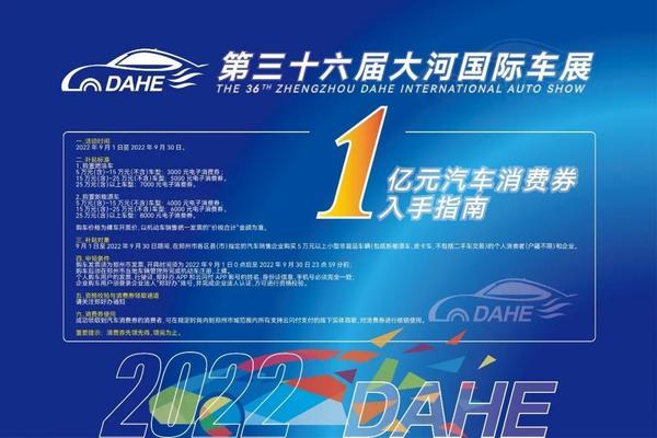 1亿消费券、购置税减半，厂商大让利 大河国际车展明天开幕