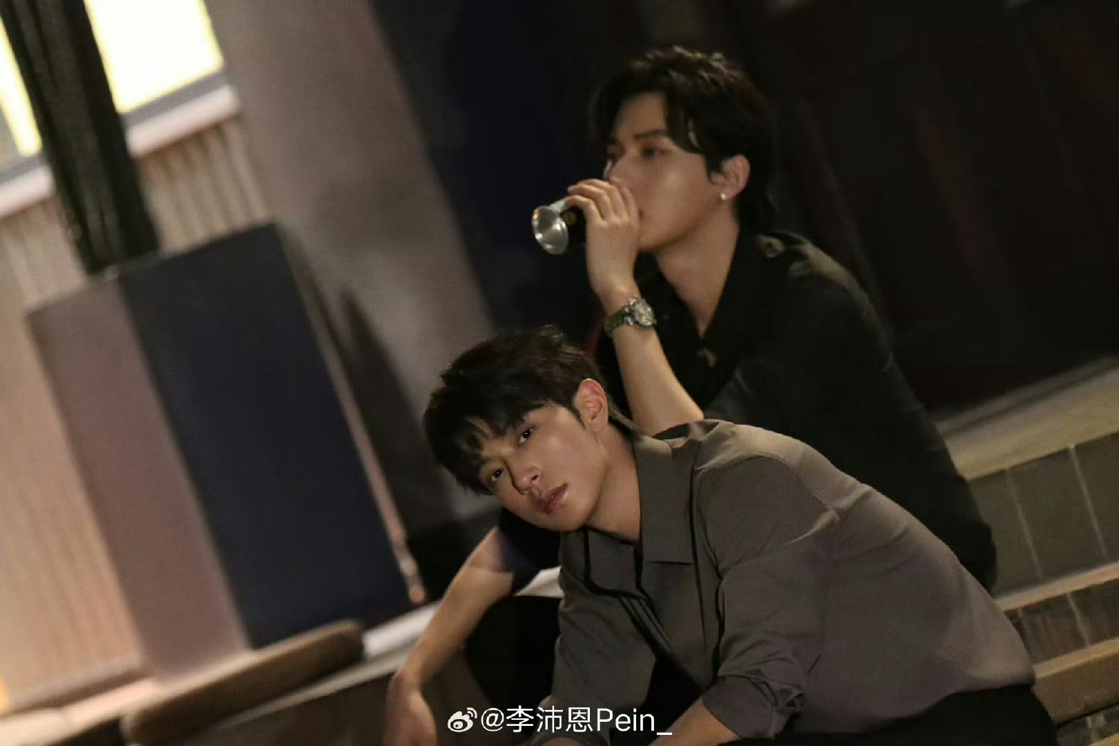 李沛恩江衡合照！暗黑系合照是谁狠狠爱了，你俩能不能二搭啊就当是为了我