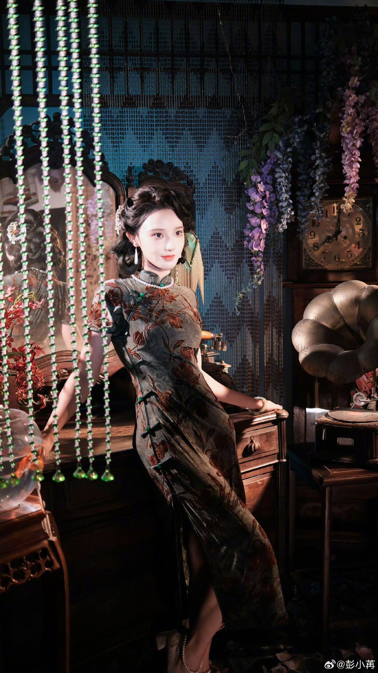 彭小苒旗袍造型演绎花样年华之梦