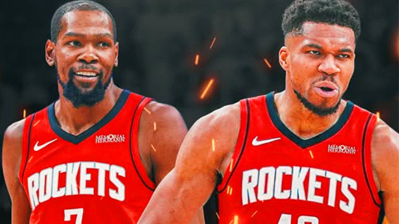 轰25+6+10助，杜兰特创最老纪录！火箭结束连败4大理由该追字母哥