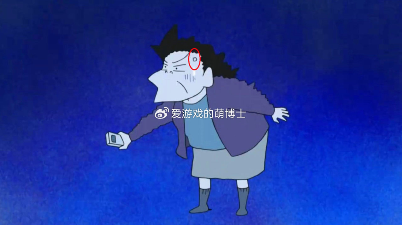 《蜡笔小新》野原一家邻居北本大婶头上的“白块”到底是什么？