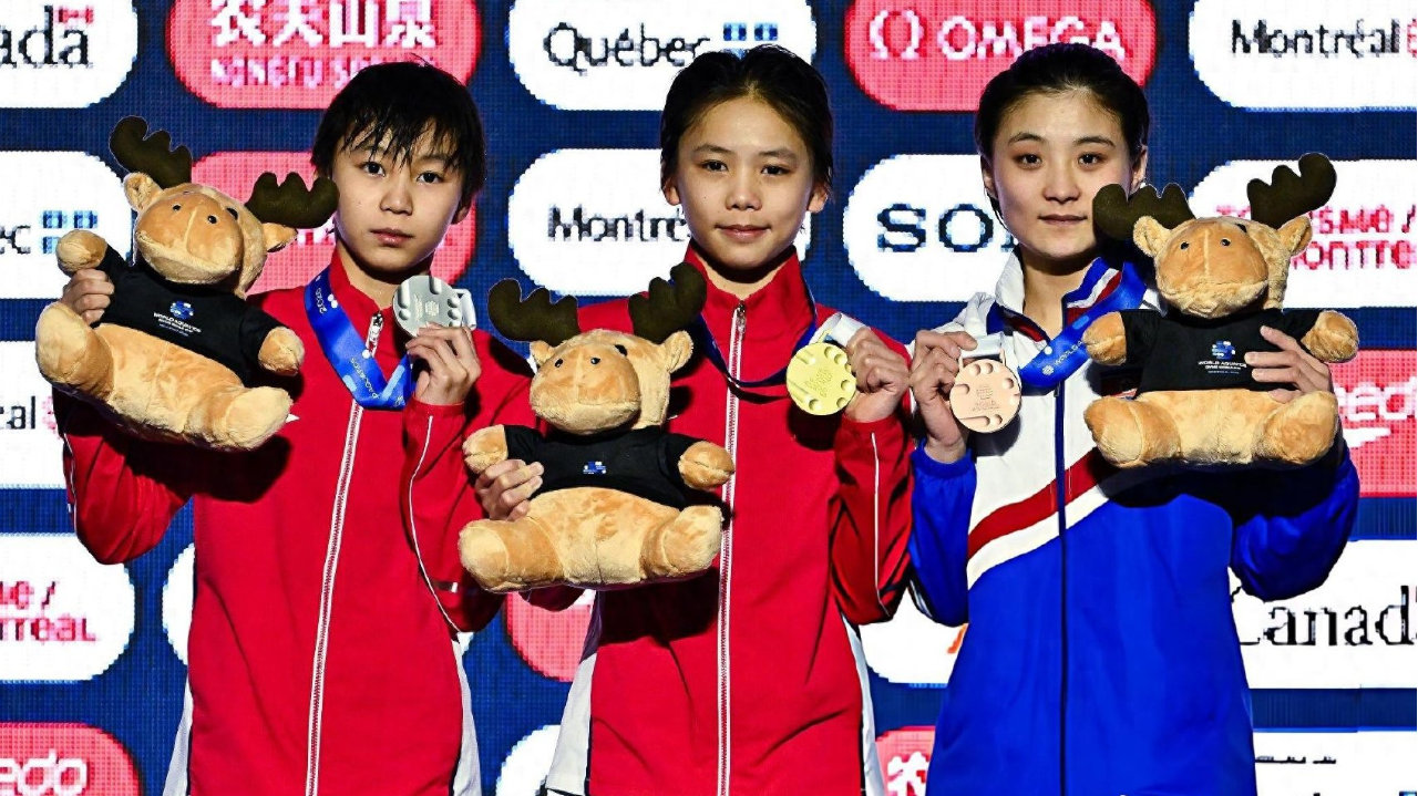 恭喜！全红婵15岁师妹428.10分夺冠，陈若琳打造又一新王牌