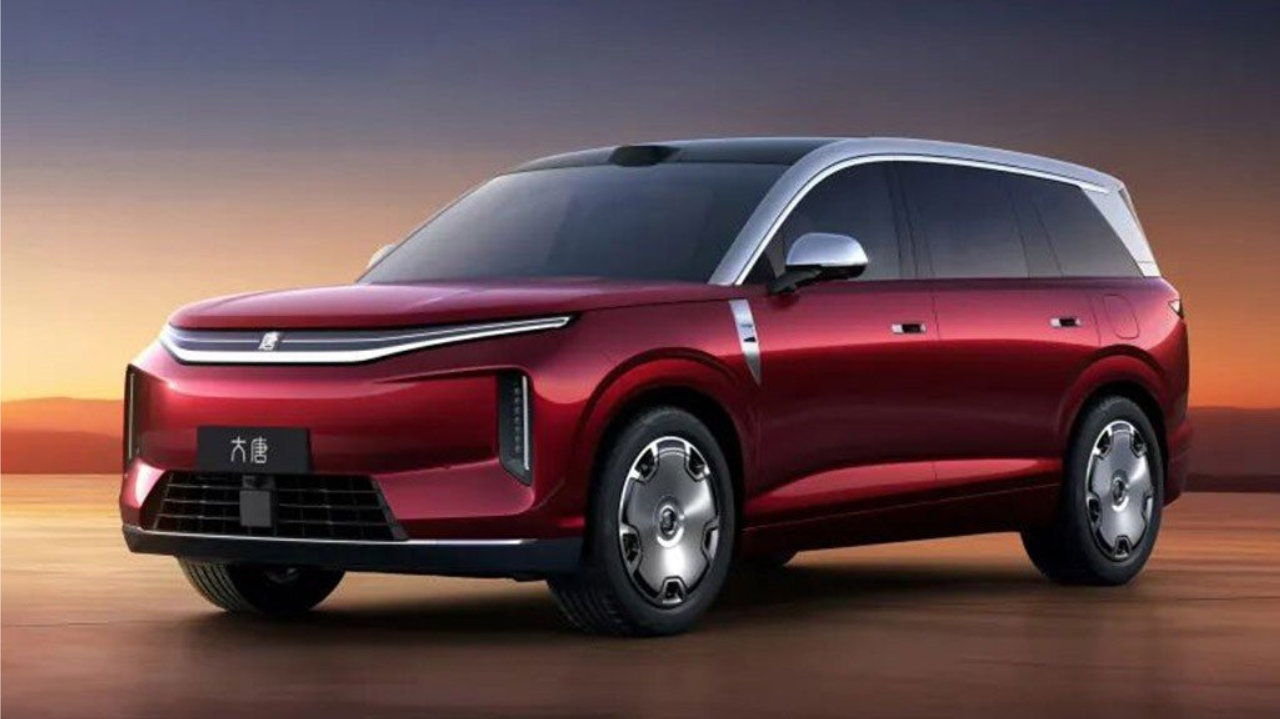 比亚迪大唐官图来了！外形比腾势N8L还好看，有望售价25-30万？