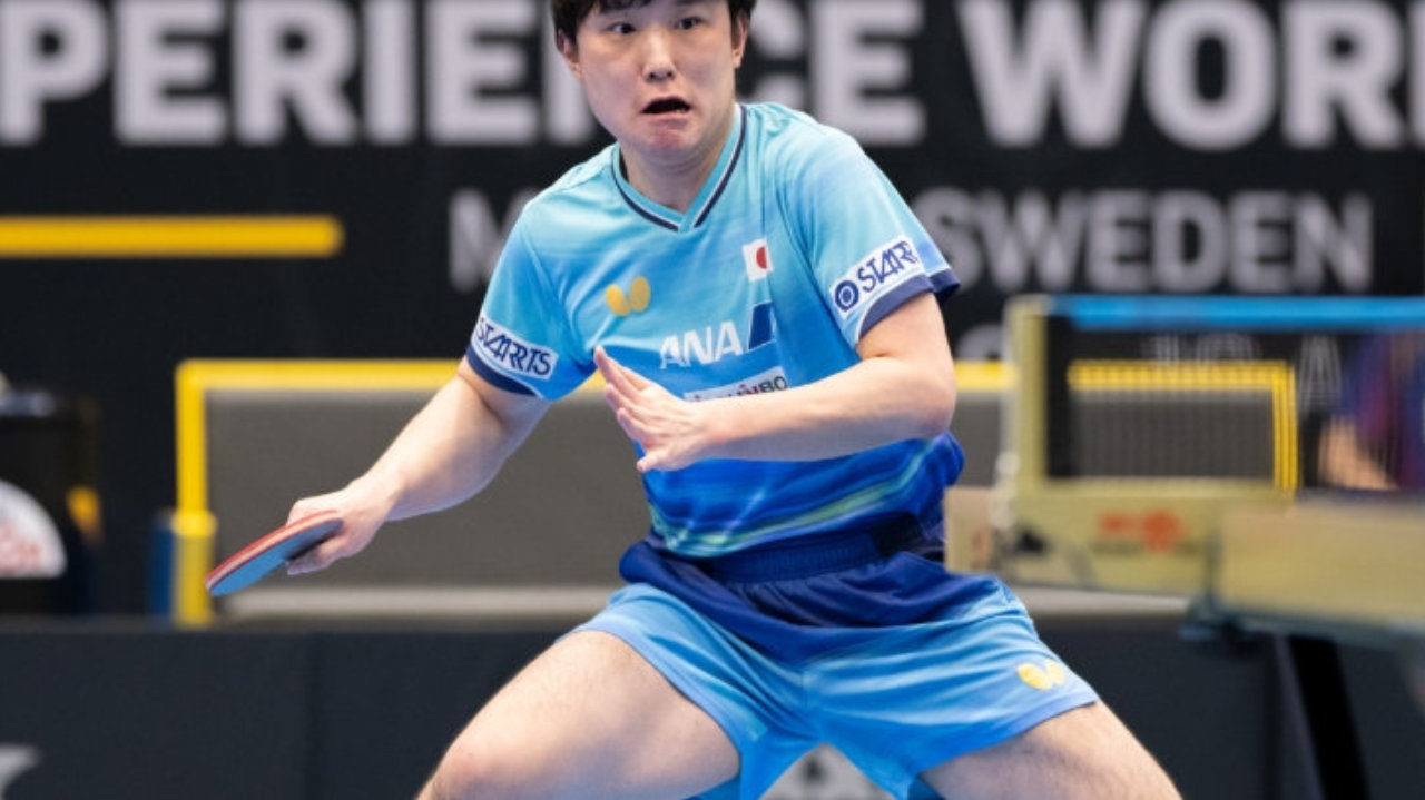 张本智和3-0宇田幸矢，晋级瑞典站16强