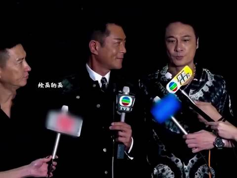 “古天乐:说广东话，吴镇宇:哦哦系系..系啊系啊..”