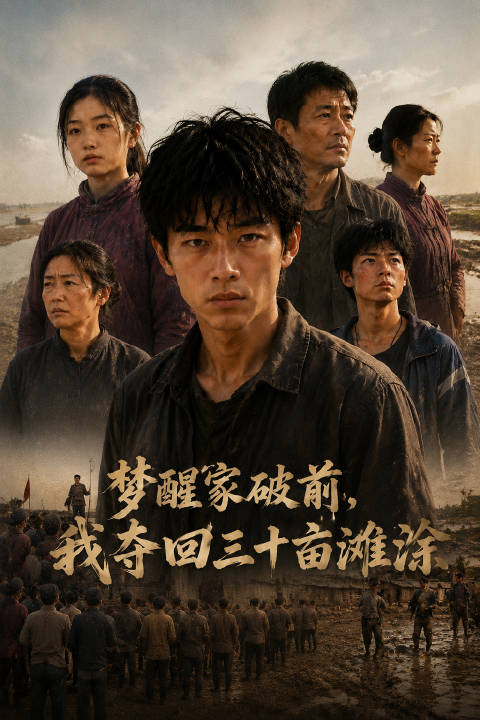 短剧·梦醒家破前，我夺回三十亩滩涂-第11集-王氏宗族祠堂内，王二河捏造证据，诬陷老实村民王大海偷集体鱼，逼迫其认罪按手