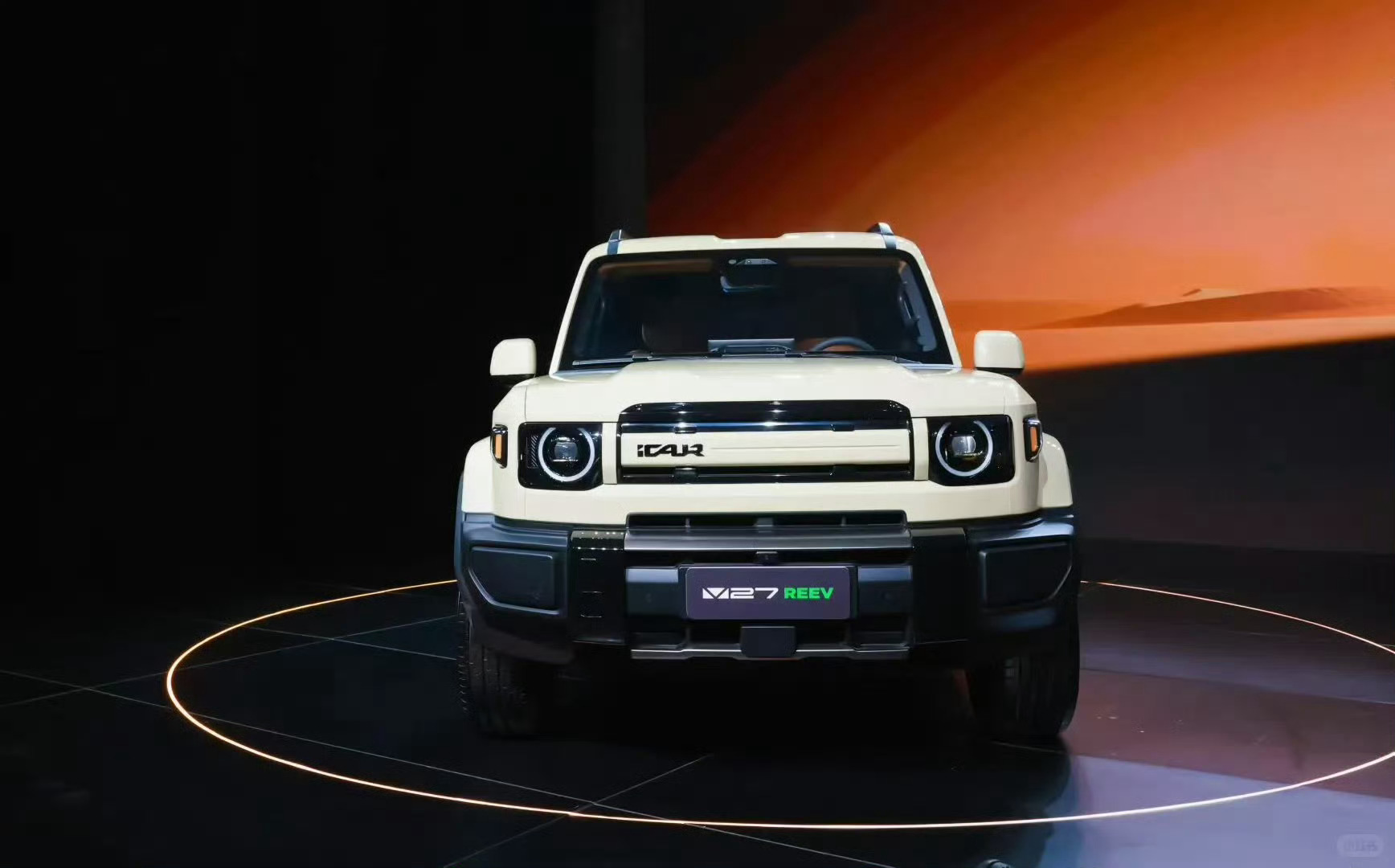 iCAR V27全球首秀，中大型硬派SUV对标奔驰G级