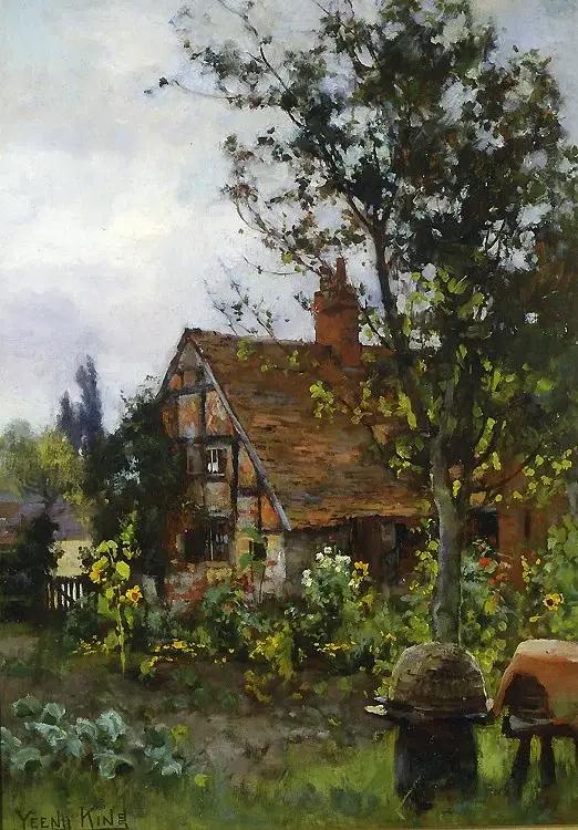 美到脱俗的田园风景油画,甜美! 美到脱俗的田园风景油画,甜美!