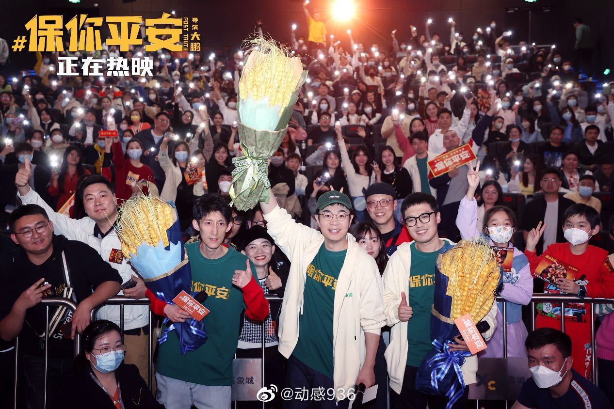 武汉标志设计（电影《保你平安》武汉路演 大鹏聊人间烟火气）老奶奶说保你平安什么意思，