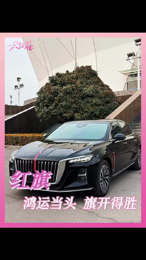 不怕奔驰和奥迪，就怕红旗插国旗