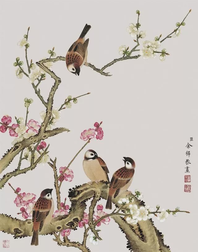 清朝九大名家的花鸟山水画,异彩纷呈!