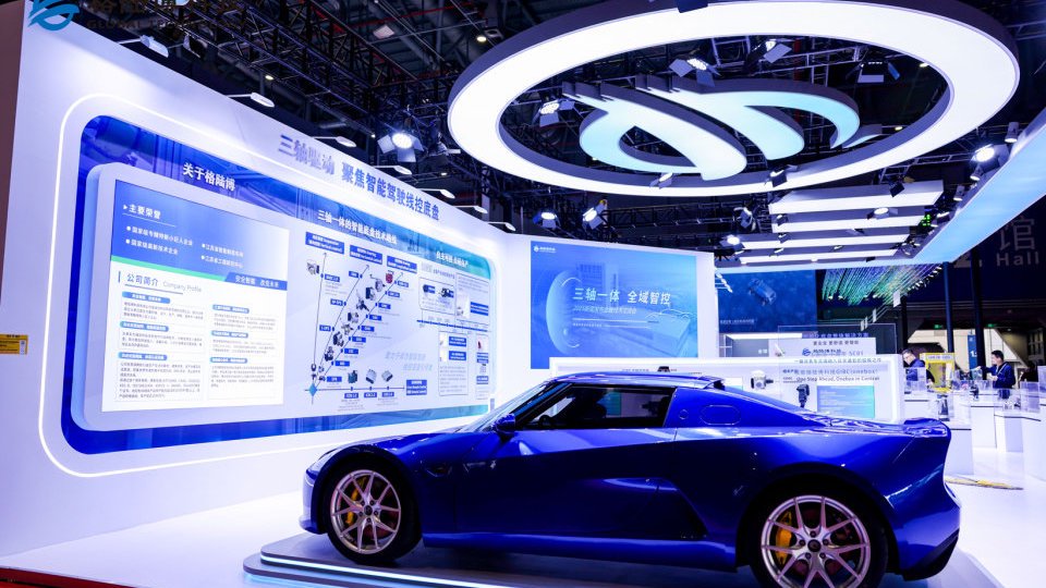 格陆博科技携创新线控技术亮相上海车展，引领智能底盘国产化新浪潮