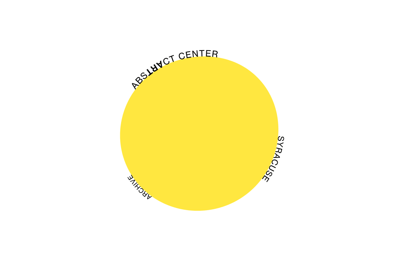 有些调皮的动态文字与不规则图形.| abstract center.