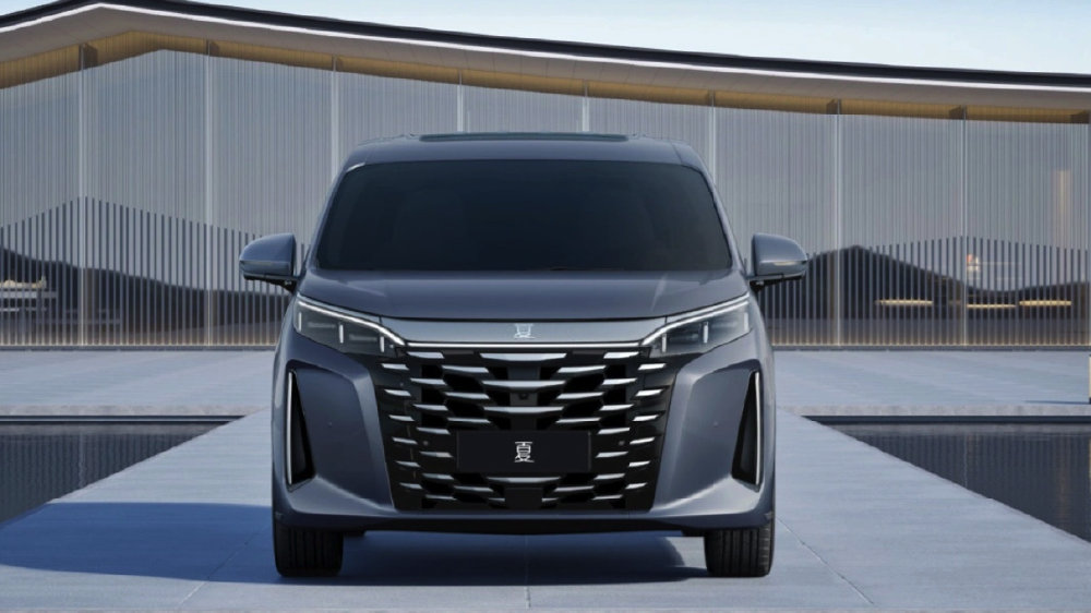 比亚迪发布夏 MPV最新官图 搭载第五代DM技术